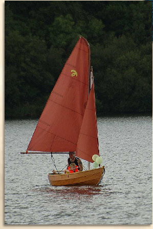 Amber sailed by Dan and Jake