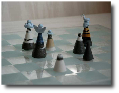 chess pieces maquette